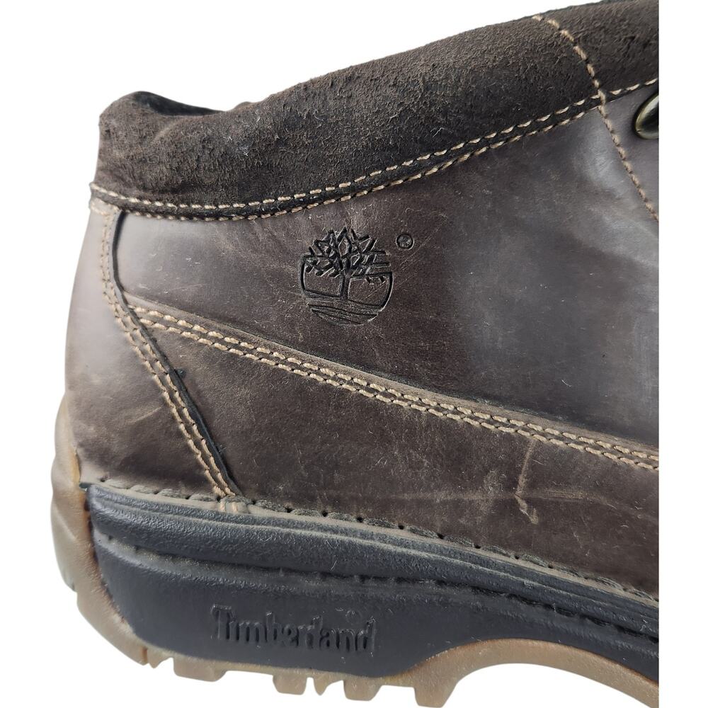 Timberland Earthkeepers Y2K Brown Leather Chukka Boots Men’s 10 Rugged 74120 - Picture 3 of 15